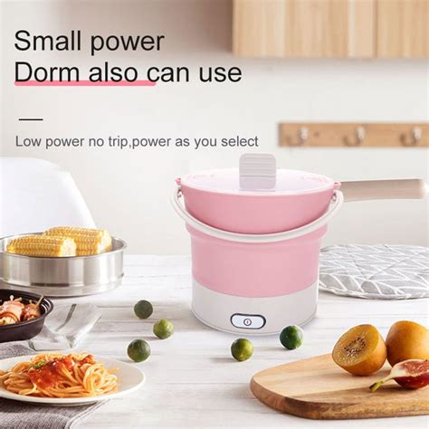 Portable Electric Collapsible Travel Hot Pot Not Sold In Stores