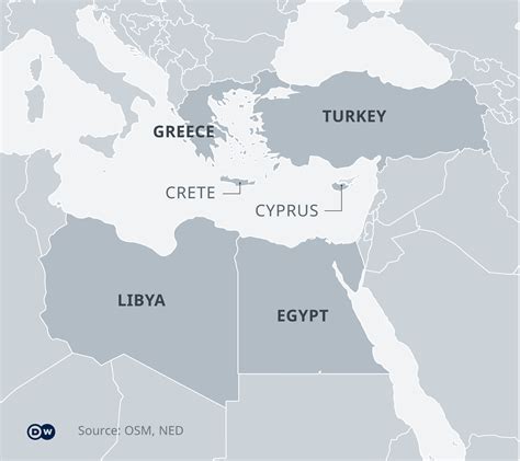 Map Of Turkey And Greece Border