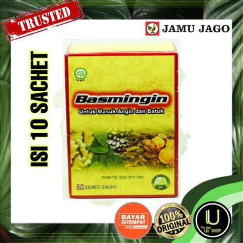 Jual Basmingin Jamu Jago 1 Box Isi 10 Sachet Shopee Indonesia