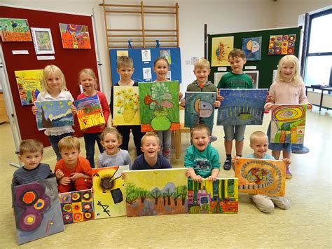 Kindergartenkinder werden zu Künstlern – Hegensdorf