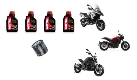 Kit Service Motul Benelli Trk Aceite Y Filtro Original