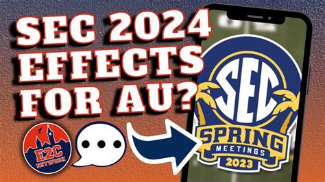 How Auburn Football Is Affected By Sec Schedules Youtube