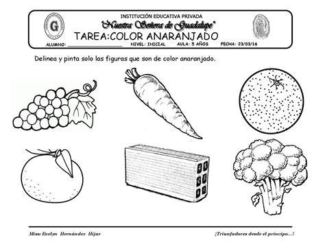 Color Anaranjado Tarea By Evelynabejitas Issuu