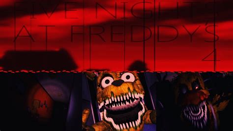 From FREDDLES on the BED, to my FUNNIEST JUMPSCARE YET! [Part 1] | Five Nights At Freddy's 4 ...