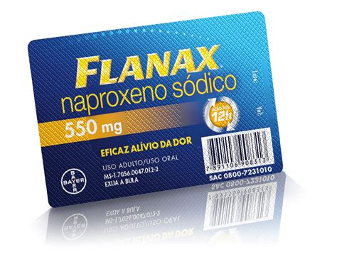 Flanax Mg Analg Sico Para Al Vio De Dores Intensas