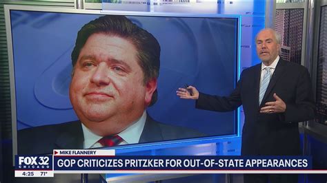 Illinois Gop Criticizes Pritzker For Out Of State Appearances Youtube