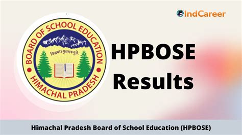 Hpbose Result Check Himachal Pradesh Board Results Indcareer Schools