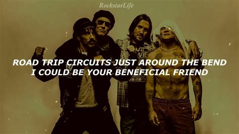 Red Hot Chili Peppers Watchu Thinkin Lyrics YouTube