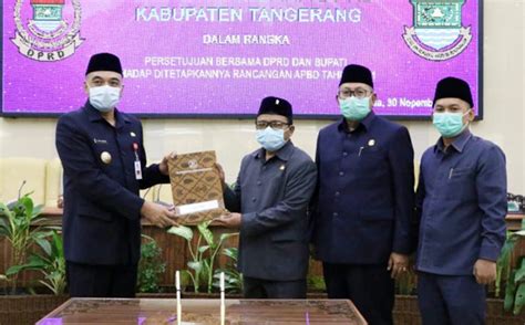 DPRD Mengesahkan APBD Kabupaten Tangerang Tahun 2021 Sebesar Rp5 276