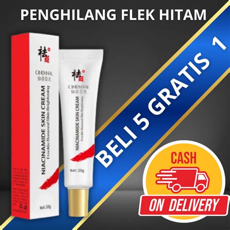 Jual BPOM Krim Cindynal Niacinamide Frekle Cream Penghilang Melasma