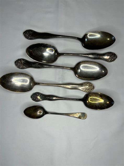 6 Antique Spoons