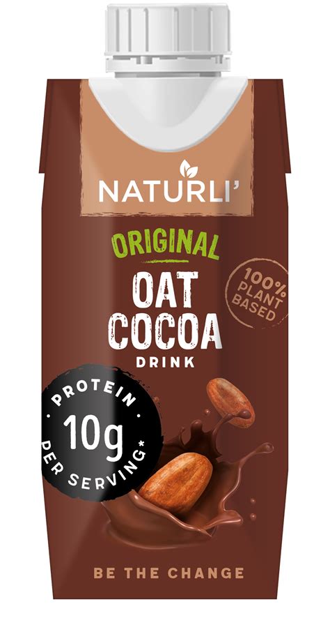 Naturli Oat Cocoa Drink Ml Naturli