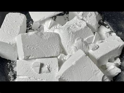 ASMR FRESH GYM CHALK POWDER CRUSHING SATISFYING GYM CHALK MINISTER