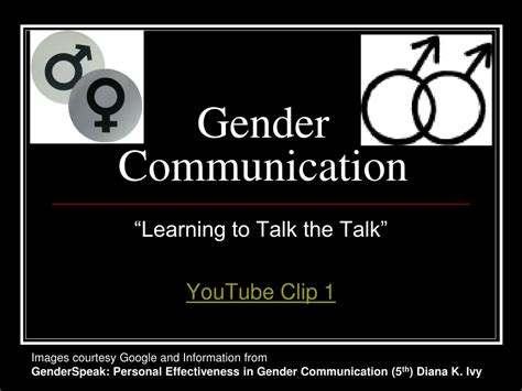 Ppt Gender Communication Powerpoint Presentation Free Download Id148703