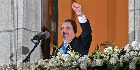 'The Coup, For Now, Is Over': Arévalo Sworn In as Guatemala's President | Common Dreams