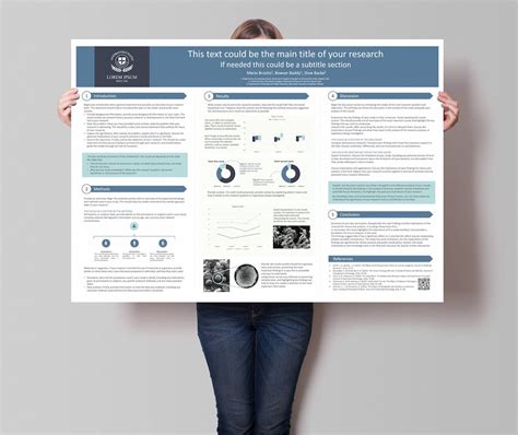 Research Poster Template Academic Powerpoint Design To Present Your