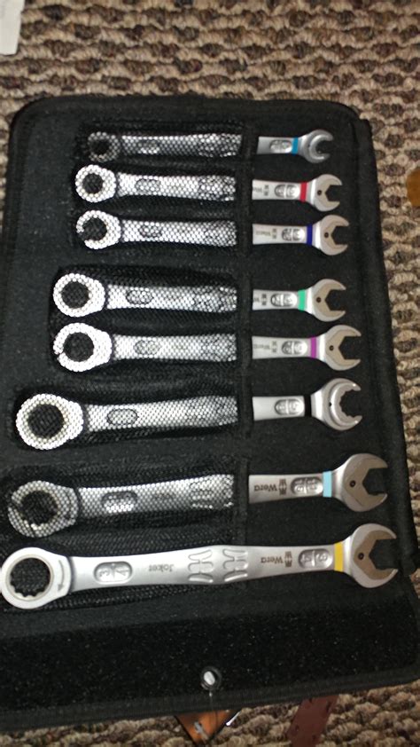 NTD! Wera wrenches. Ordered from Kctools. This is the 8 piece SAE set ...