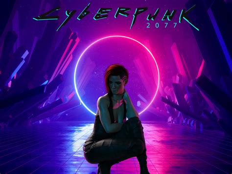 Valerie Cyberpunk 2077 Neon Wallpaper 3d Desktop Hd Wallpaper