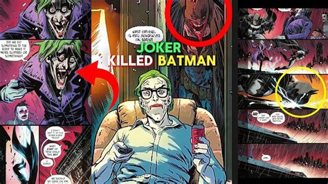 Joker Killed Batman Joker Vs Batman Dc Dccomics Batman Joker Dcuniverse Youtube