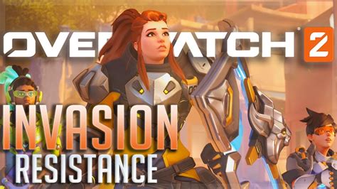 Overwatch Story Mission Invasion Resistance Playthrough