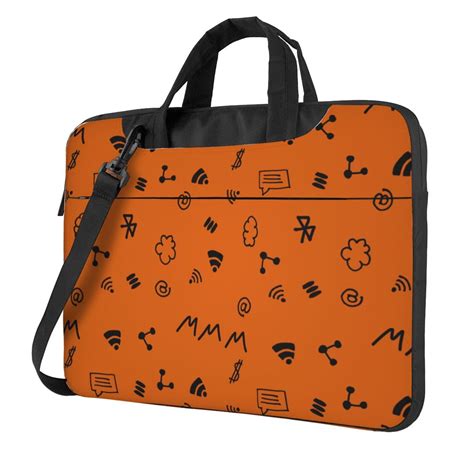 Web Graffiti Print Laptop Bag 14 Inch Laptop Or Tablet Business Casual Laptop Bag