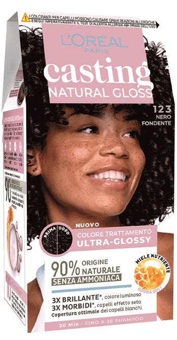 Casting Natural Gloss 123 Nero Fondente L Oréal Paris