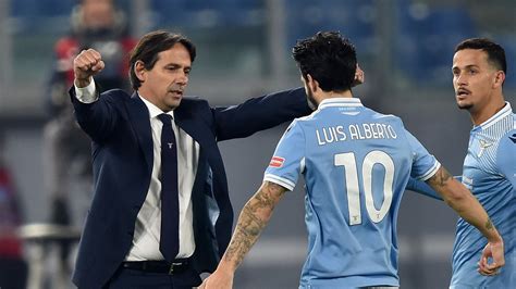 Lazio Inzaghi L Abbraccio Di Luis Alberto Periodo Complicato