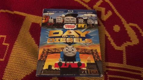 Thomas And Friends Day Of The Diesels Blu Ray Review Youtube