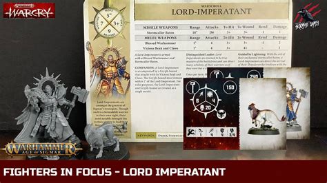 Lord Imperatant Warscroll Warcry Cards Stormcast Eternal Warhammer