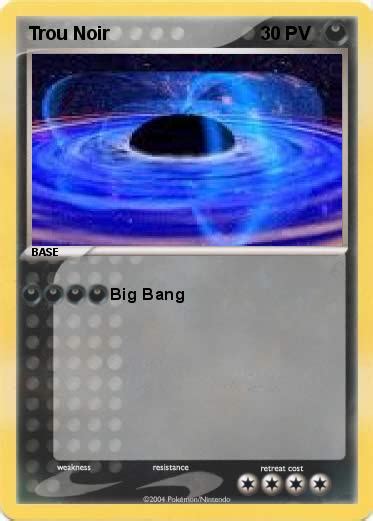 Pokémon Trou Noir 37 37 Big Bang Ma Carte Pokémon