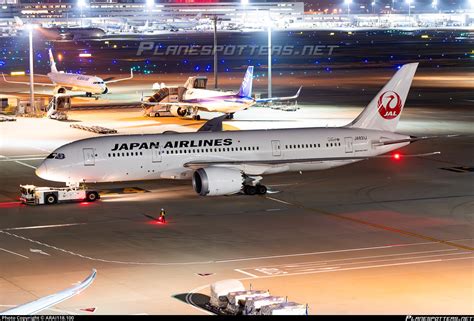 JA831J Japan Airlines Boeing 787 8 Dreamliner Photo By ARAI118 100 ID