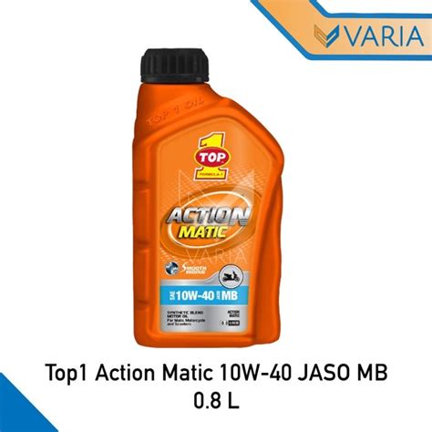 Jual Oli Mesin Motor Top Action Matic W Jaso Mb Api Sj L