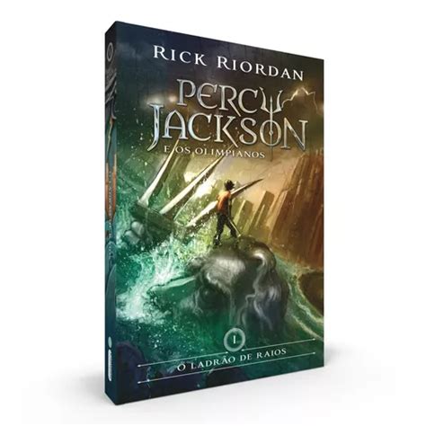 O Ladrão de Raios Capa Nova Série Percy Jackson e os Olimpianos