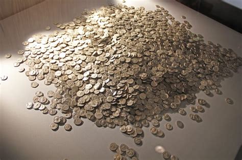 A Small Part Of The Shapwick Hoard The Largest Hoard Of Roman Silver Denarii Ever Found In The