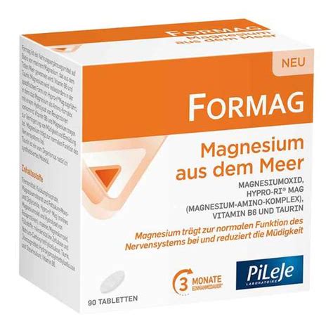 Formag Magnesium Aus Dem Meer Tabletten St Bei Aponeo Kaufen