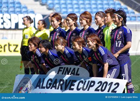 Japan Women S National Soccer Team Editorial Stock Image - Image of ...