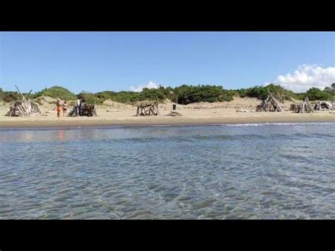 Spiaggia Della Feniglia 7 Km Di Riserva Naturale YouTube