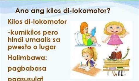 kilos lokomotor   lokomotor halimbawa sa loob ng bahay lokomotor