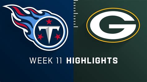 Game Highlights: Packers vs. Titans | Week 11