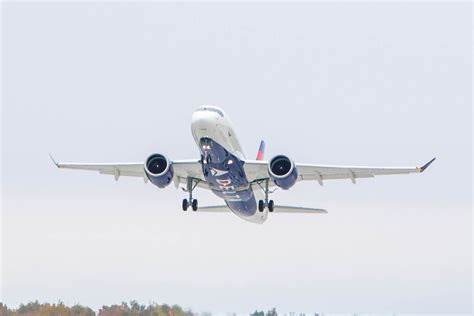 Delta Air Lines Airbus A220 flies for the first time - Air Data News