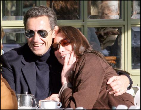 Photo NICOLAS SARKOZY ET SA FEMME CARLA BRUNI ACCOMPAGNES DE MAURIZIO