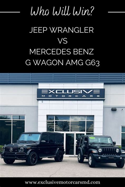 Who Will Be Crowned King Jeep Wrangler VS Mercedes Benz G Wagon