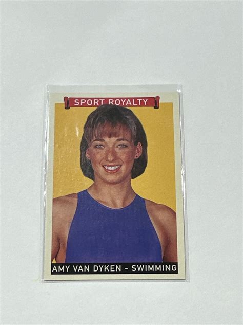 2008 Upper Deck Goudey Sport Royalty Mini Red Back 273 Amy Van Dyken