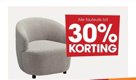 Alle Fauteuils Tot 30 Korting Aanbieding Bij Kwantum