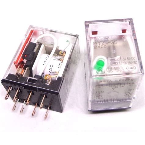 OMRON MY4N GS DC Miniature Power Relay Shopee Malaysia