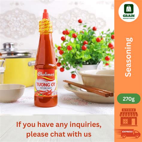 Hot Chili Sauce Cholimex 270g Tuong Ot Cholimex Vietnam 270g Shopee