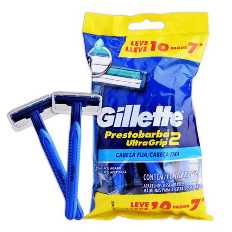 Medically Gillette Prestobarba Ultragrip Rastrillo Desech Hojas P