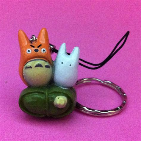 Chaveiro Anime Tonari No Totoro Personagem Totoro PVC Personalizado