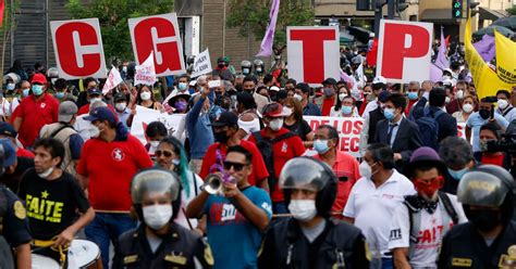 Cgtp Convoca A Marcha Hoy En Pleno Apec No Vivimos En El Para So Que