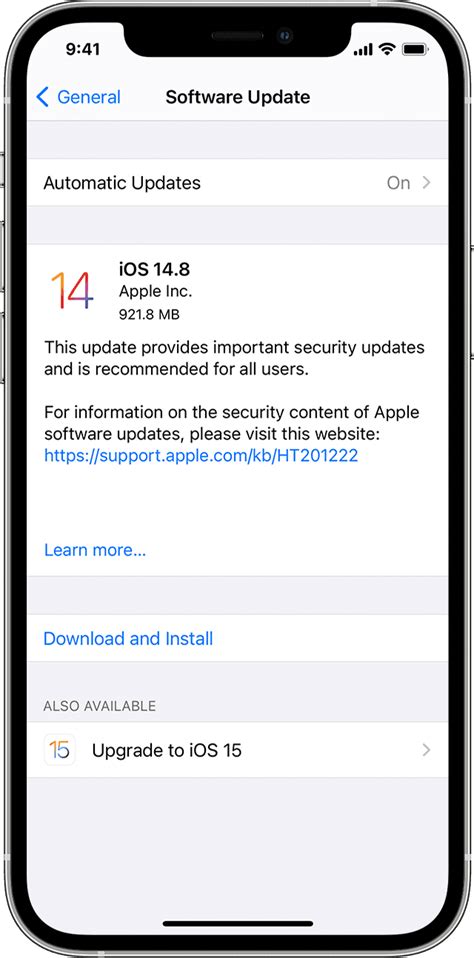 Update Your IPhone IPad Or IPod Touch Apple Support